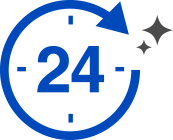 24時間、365日安心・充実のご対応！